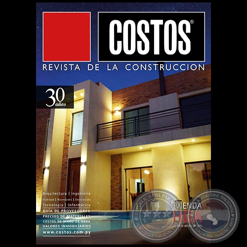 COSTOS Revista de la Construccin - N 274 - Julio 2018